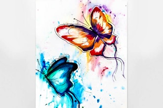 Paint Nite: Butterfly Splash